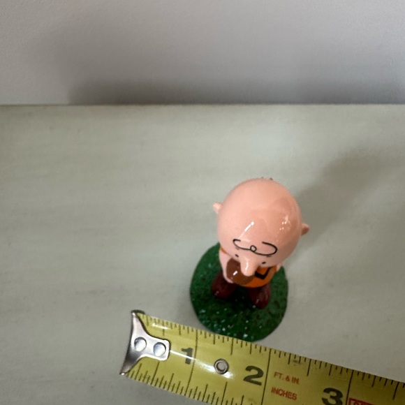 Department 56 halloween peanuts Charlie Brown with candy apple figurine - Picture 6 of 6